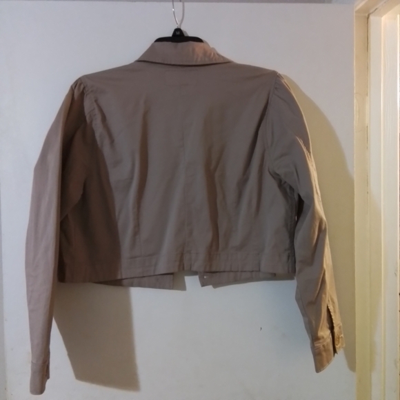 Torrid Utility Jacket in Tan - Picture 3 of 9